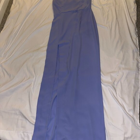 Amanda Uprichard Halter Gown – Lavender (Size M) - Picture 3 of 8